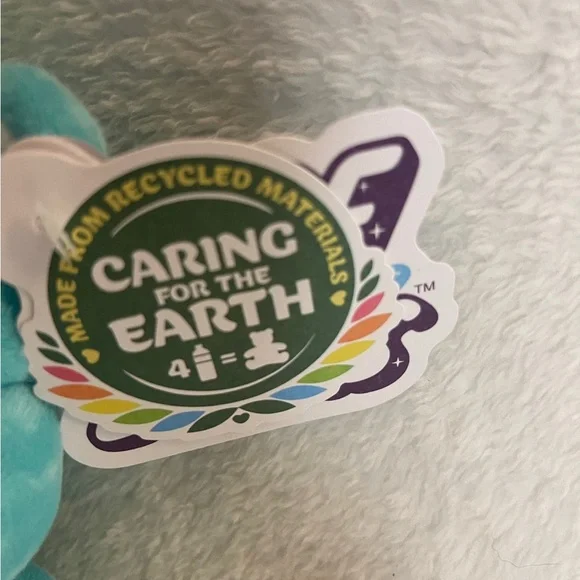 Blue Plush Bear Toy - Picture 4 of 9